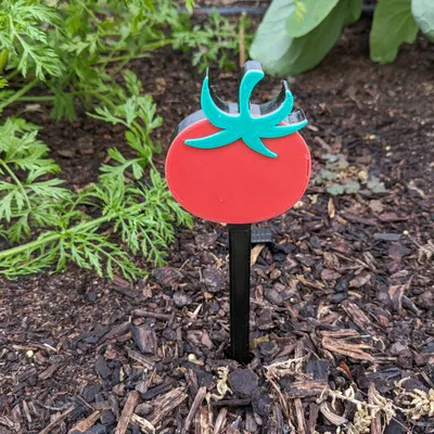 Biển báo rau quả cà chua cho vườn rau