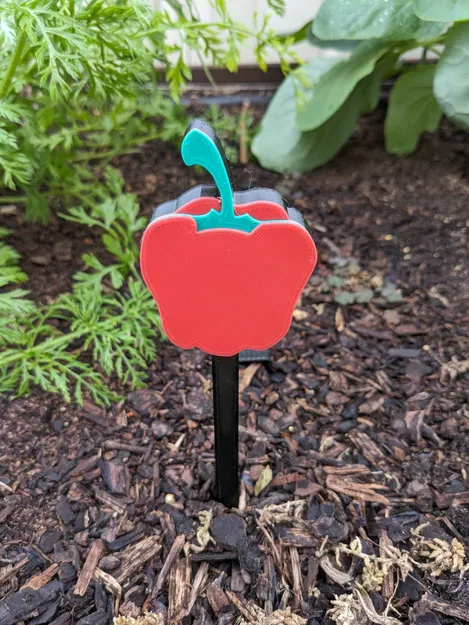 Biển đánh dấu rau quả ớt cho vườn rau - Image 1