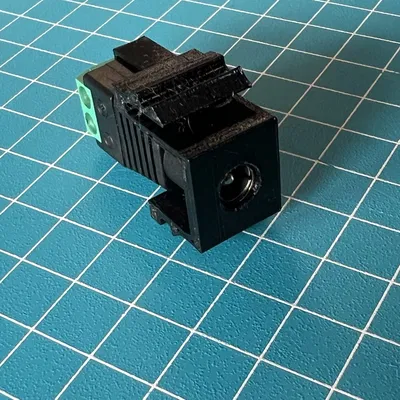 Bộ chuyển đổi 5.5mm VDC Jack Keystone cho giá đỡ hoặc gắn tường