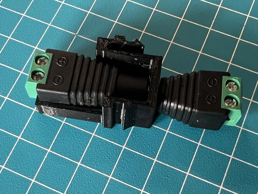 Bộ chuyển đổi 5.5mm VDC Jack Keystone cho giá đỡ hoặc gắn tường - Image 2