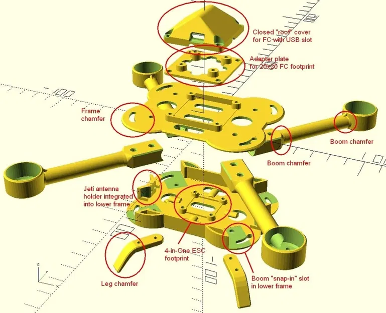 Máy bay không người lái nano gập gọn FNQ220 nhẹ và nhỏ gọn - Image 1
