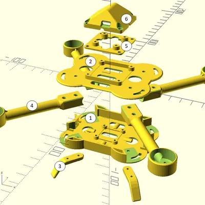 Máy bay không người lái nano gập gọn FNQ220 nhẹ và nhỏ gọn
