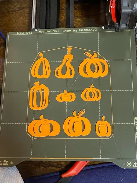 Bộ sưu tập bí ngô trang trí bảng chữ cái - Image 2