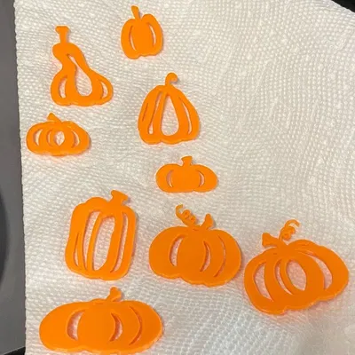 Bộ sưu tập bí ngô trang trí bảng chữ cái