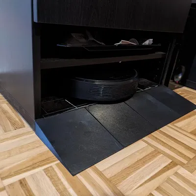 Ramp cho Robot Hút Bụi Roborock S6 trên Bệ Ikea BESTÅ