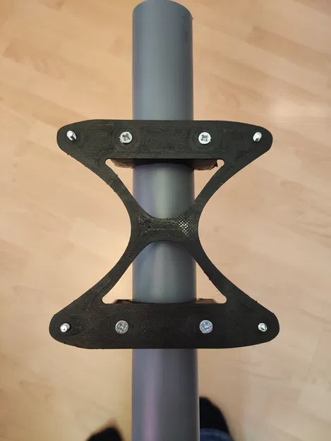 Kẹp gạch cho ống PVC 40mm với giá đỡ VESA - Image 2