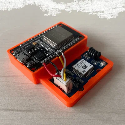 Vỏ bảo vệ cho mô-đun ESP32 và Grove LoRa E5