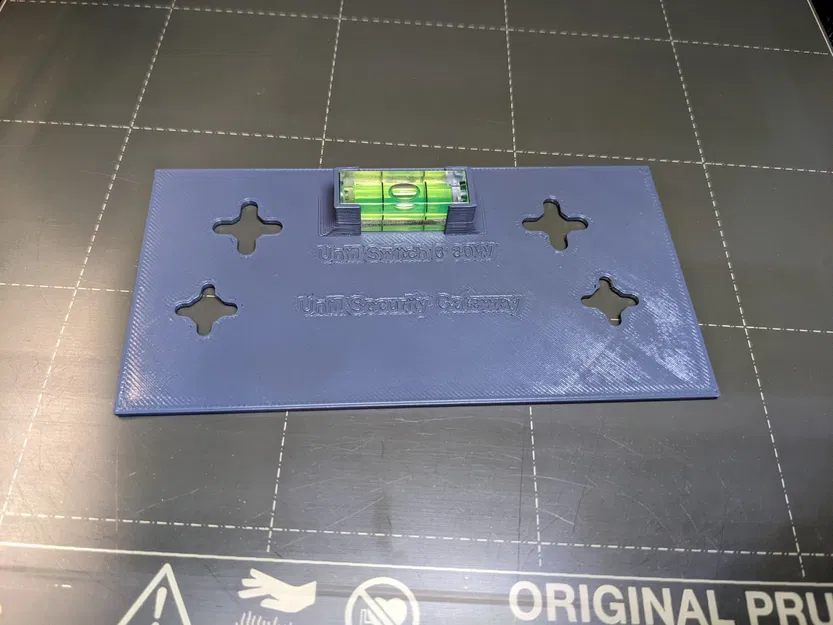 Giá đỡ lắp tường cho Unifi Security Gateway và Switch - Image 1