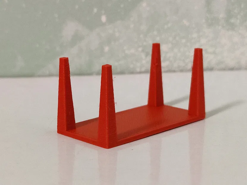 Bàn nhỏ 50mm cho mô hình nhà búp bê và làm giá đỡ sơn - Image 2