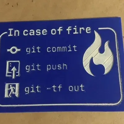 Biểu ngữ hài hước về phòng cháy chữa cháy cho lập trình viên