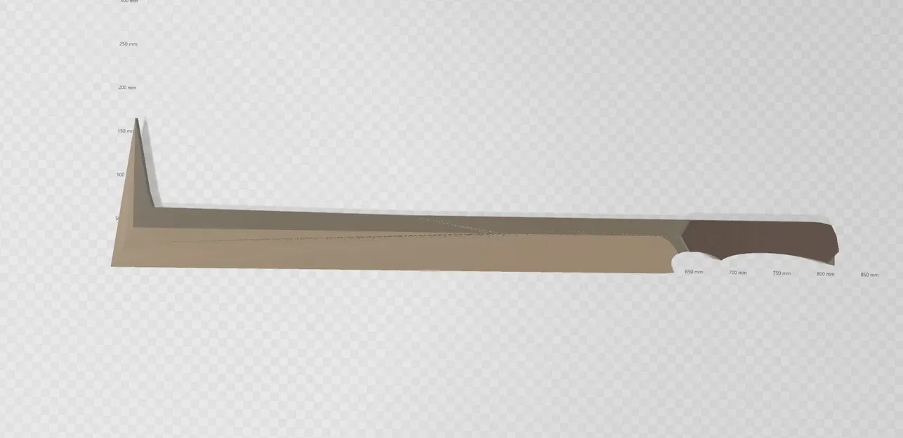 Mô hình kiếm Scimitar của Uruk Hai trong The Lord of the Rings - Image 1