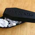 Mô hình xương người và quan tài Mr. Bones cho Halloween - Thumbnail 1