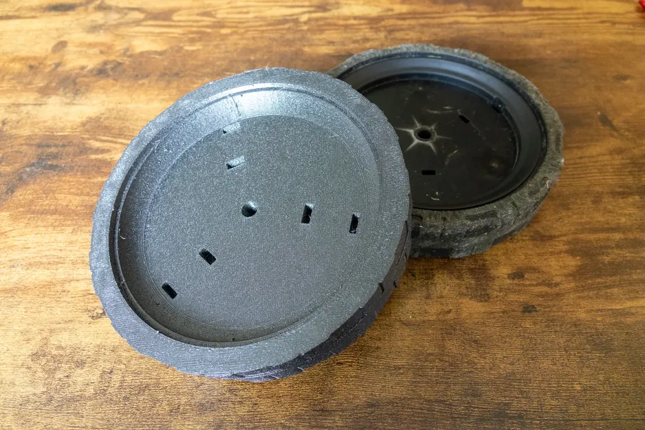 Bánh xe thay thế 7,5 inch cho máy cắt cỏ Makita (phía sau) - Image 5