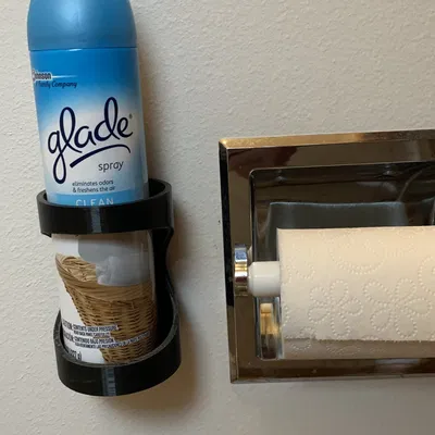 Giá đỡ bình xịt khử mùi phòng tắm gắn tường