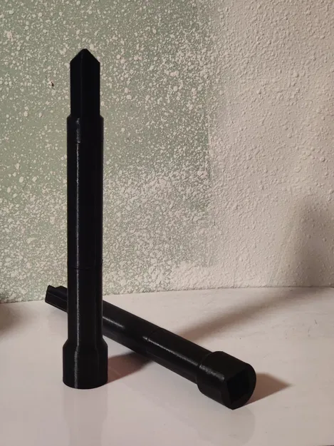 Cột thay thế cho đèn năng lượng mặt trời có chân 15mm - Image 1