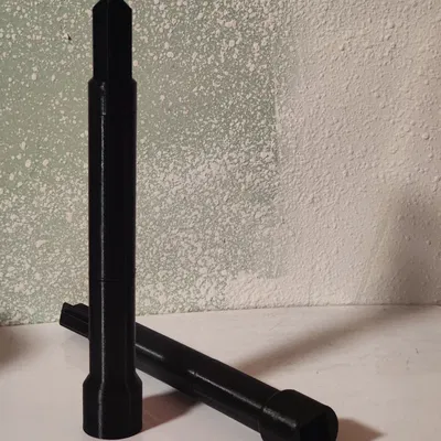 Cột thay thế cho đèn năng lượng mặt trời có chân 15mm