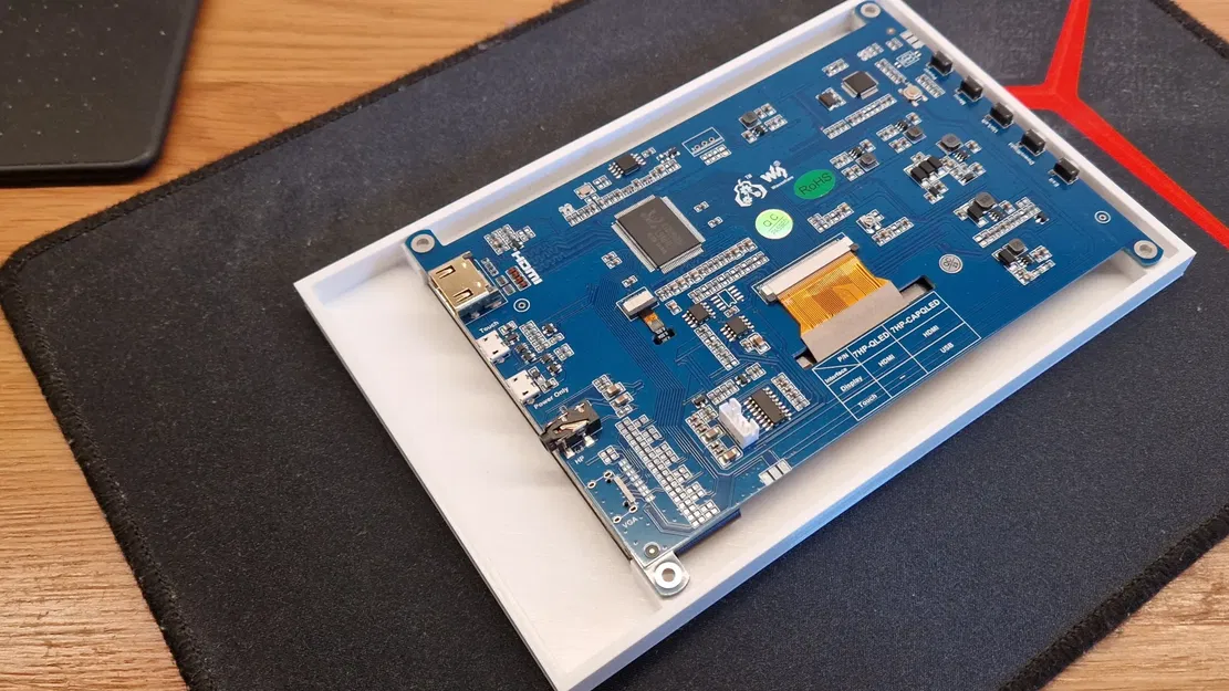 Bìa gắn tường cho màn hình LED 7 inch Waveshare - Image 6