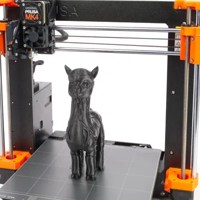 Mô hình alpaca in 3D cho máy in Original Prusa MK4
