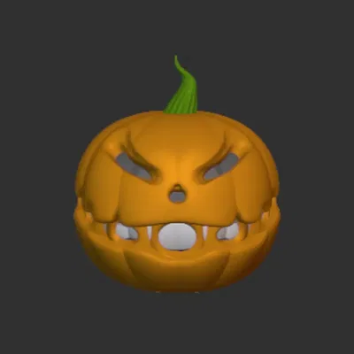 Đèn LED hình bí ngô Halloween không cần hỗ trợ