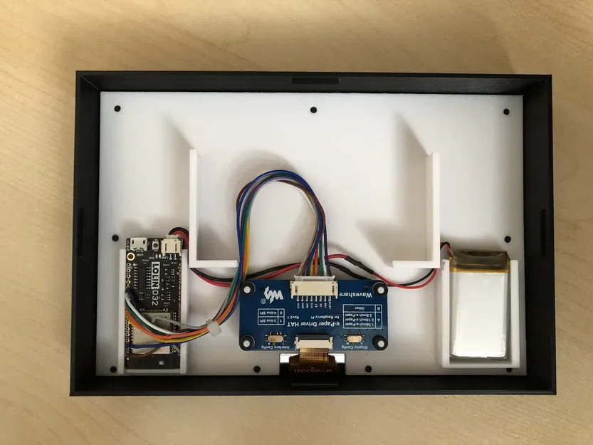 Vỏ e-Paper WaveShare 7.5" với viền đối xứng - Image 4