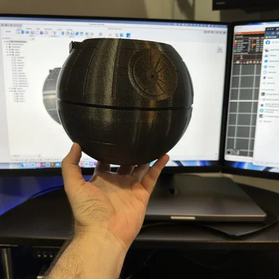 Xô kẹo Halloween hình Ngôi sao Tử thần trong Star Wars