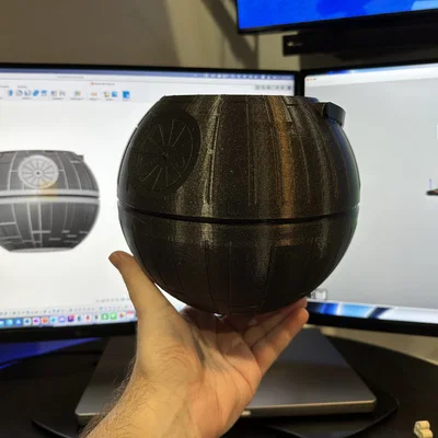 Xô kẹo Halloween hình Ngôi sao Tử thần trong Star Wars