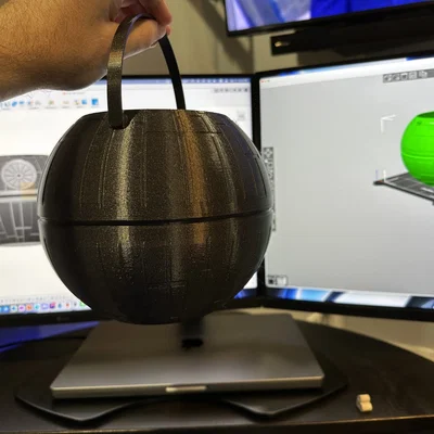 Xô kẹo Halloween hình Ngôi sao Tử thần trong Star Wars