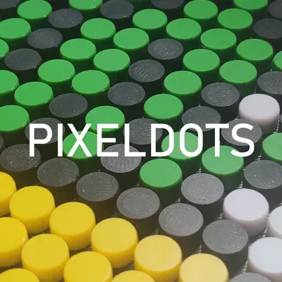 PIXELDOTS: Nghệ thuật pixel vật lý độc đáo