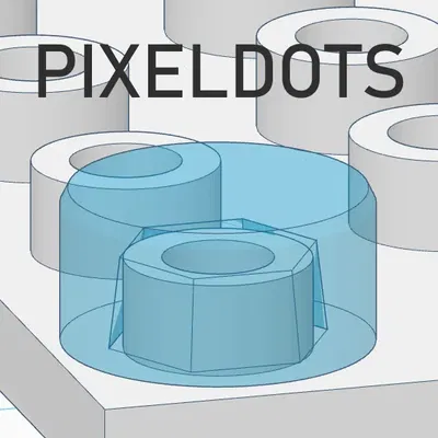 PIXELDOTS: Nghệ thuật pixel vật lý độc đáo