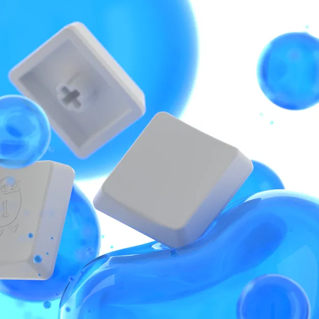 Bộ tệp trống cho bàn phím Cherry MX low profile - Image 1