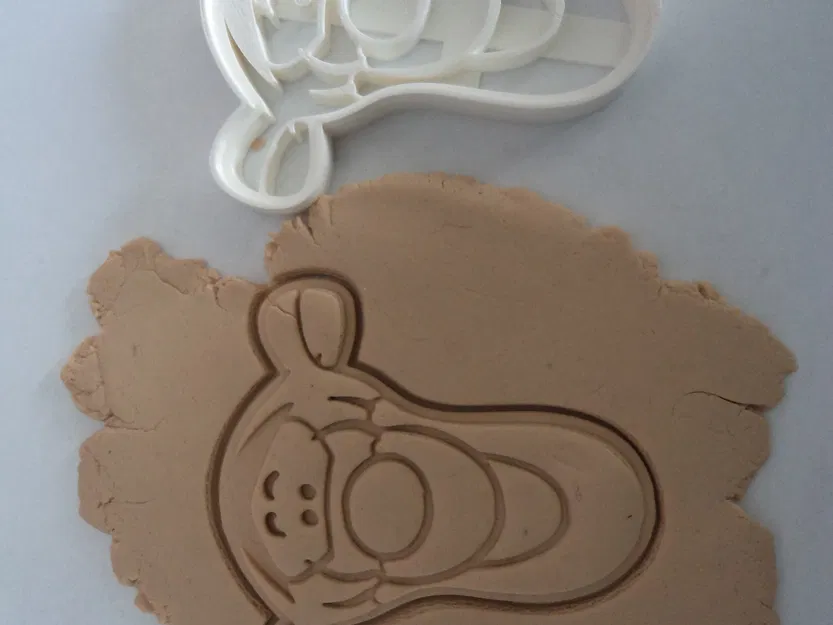 Công cụ cắt bánh quy hình Tigger - Image 1