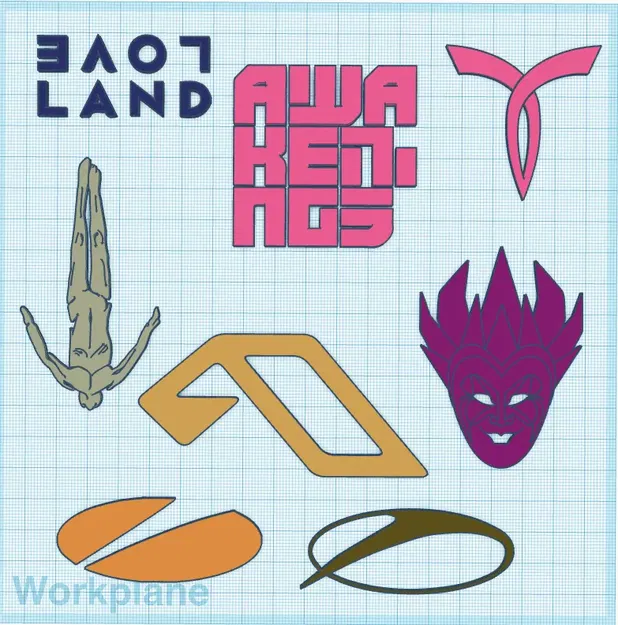 Biểu tượng lễ hội nhảy múa chuyển đổi thành nghệ thuật 3D - Image 1