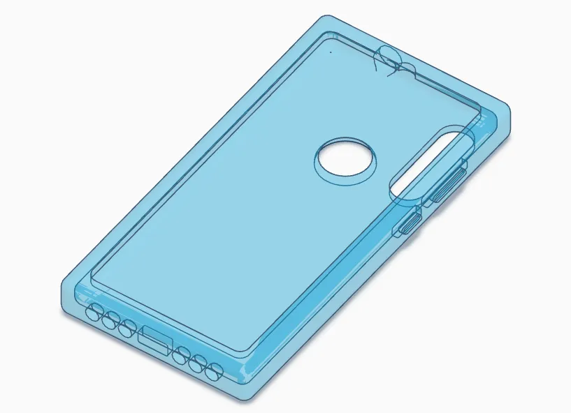 Vỏ điện thoại Quantum Q20 linh hoạt cho bảo vệ sốc - Image 4