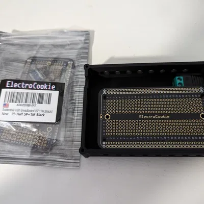 Vỏ hộp cho bảng thử nghiệm ElectroCookie với kết nối điện ...