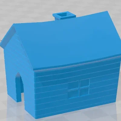 Nhà chó thu nhỏ cho vườn trong ngôi nhà búp bê của bạn