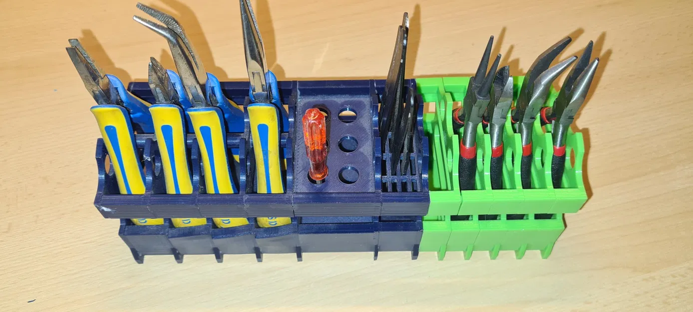 Giá đỡ để bàn mô-đun cho kìm nhỏ với phần tử 12mm - Image 1