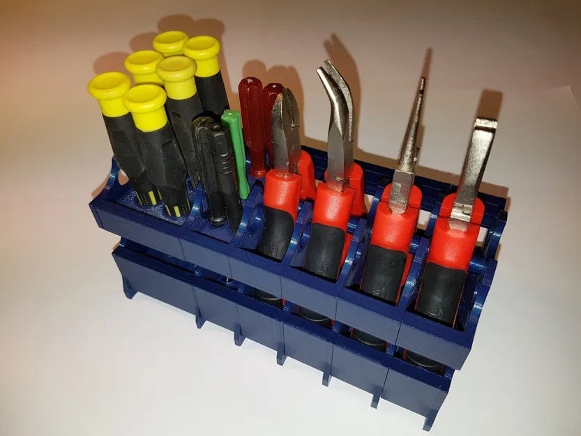 Giá đỡ công cụ để bàn mô-đun V 2.0 (Cặp; Kìm; Tuốc nơ vít) - Image 3