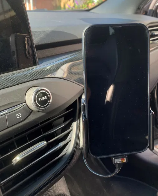 Bộ chuyển đổi góc lắp điện thoại cho console Kuda Ford Focus 2... - Image 4