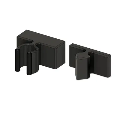 Nút chặn cửa cải tiến: Không cần vít, tường dày hơn cho bă...