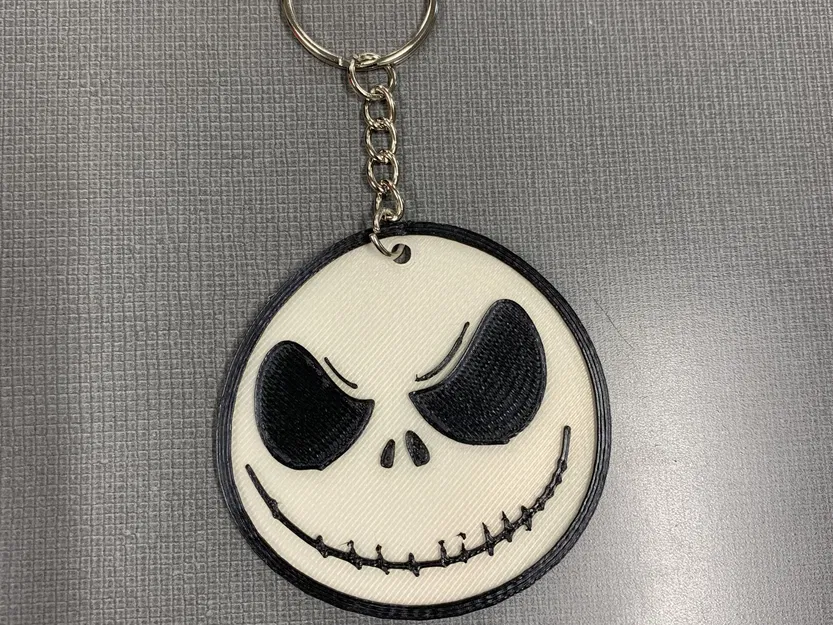 Móc khóa Jack Skellington thiết kế cho Halloween - Image 1