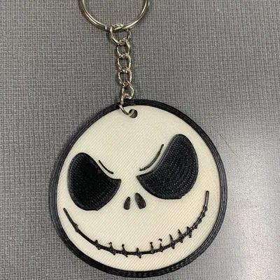 Móc khóa Jack Skellington thiết kế cho Halloween