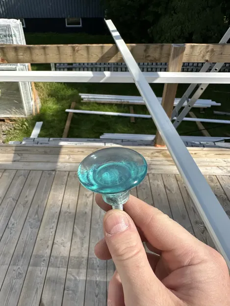 Phụ kiện thay thế nút xả toilet ifÖ sử dụng trục m8 - Image 1