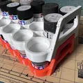 Giá đỡ sơn xếp chồng cho 11 bình sơn Tamiya 23ml - Thumbnail 1
