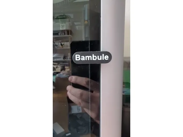 Tay cầm thay thế cho Bambu Lab X1 Carbon (Cửa, Nắp trên/AMS) - Image 1