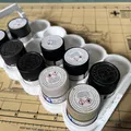 Giá đỡ sơn xếp chồng cho bình sơn Tamiya 10ml - Thumbnail 1