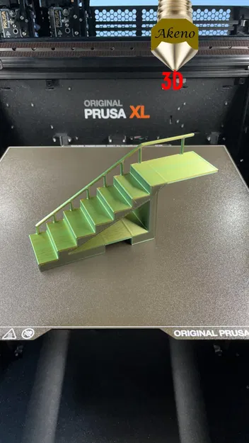 Cầu thang cho mô hình H0 và các mô hình nhỏ khác - Image 1