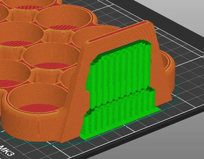 Giá đỡ sơn xếp chồng cho bình sơn Tamiya 10ml - Image 3