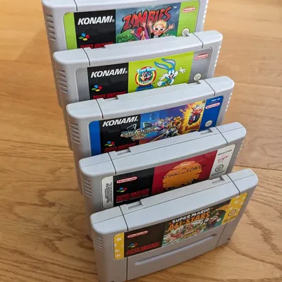 Giá đỡ băng game SNES cho 5 trò chơi