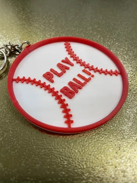 Móc khóa bóng chày "Play Ball" cho ngày khai mạc - Image 2