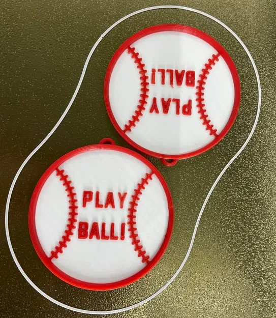 Móc khóa bóng chày "Play Ball" cho ngày khai mạc - Image 3